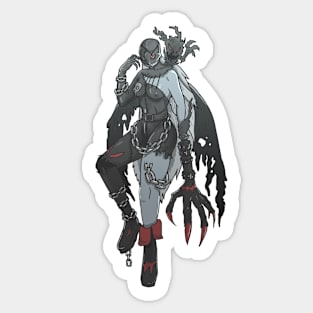 Ladydevimon Sticker